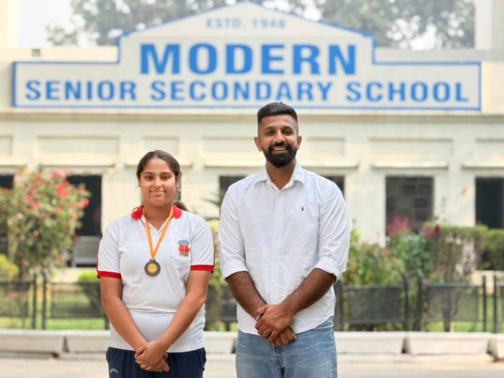 Modern School's Jasreet Kaur Selected For National Basketball Camp at Modern Senior Secondary School, Patiala