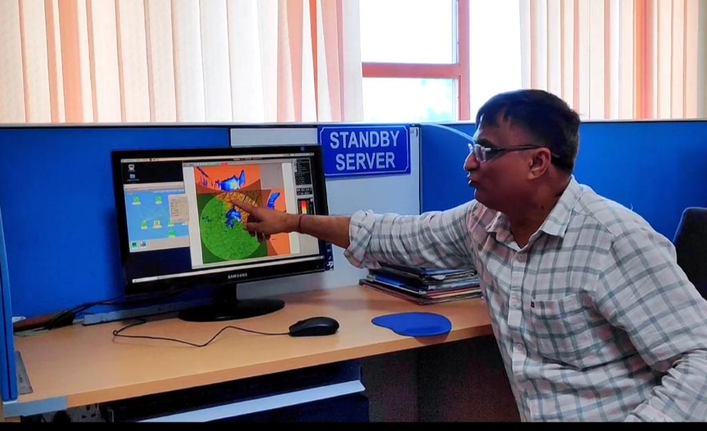 Visit to Weather Radar Station at Modern Senior Secondary School, Patiala
