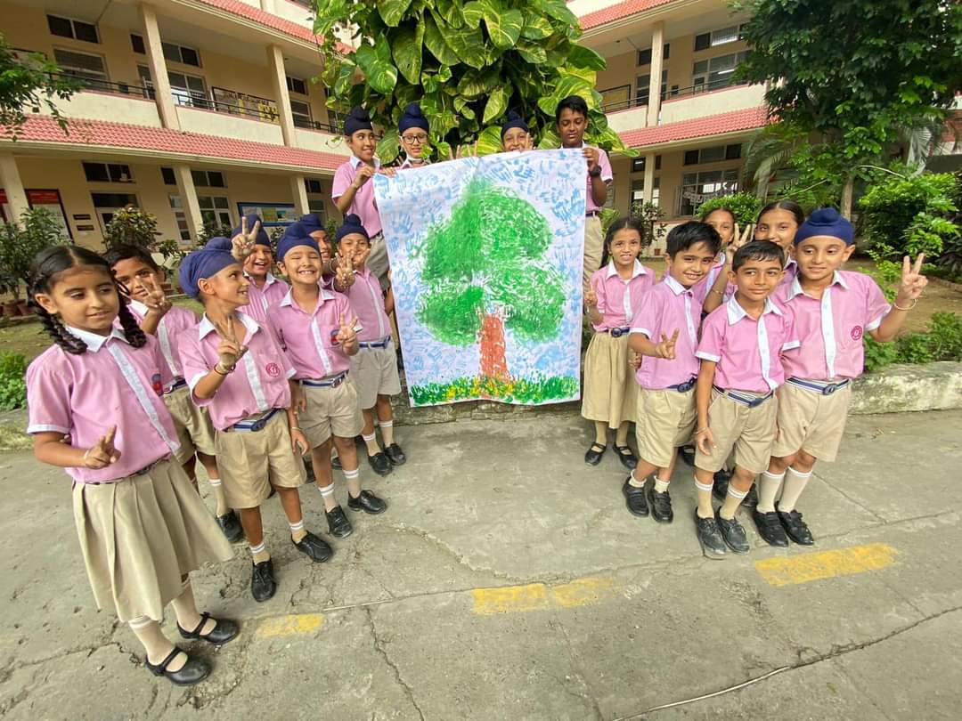 75 years of glorious freedom! at Modern Senior Secondary School, Patiala