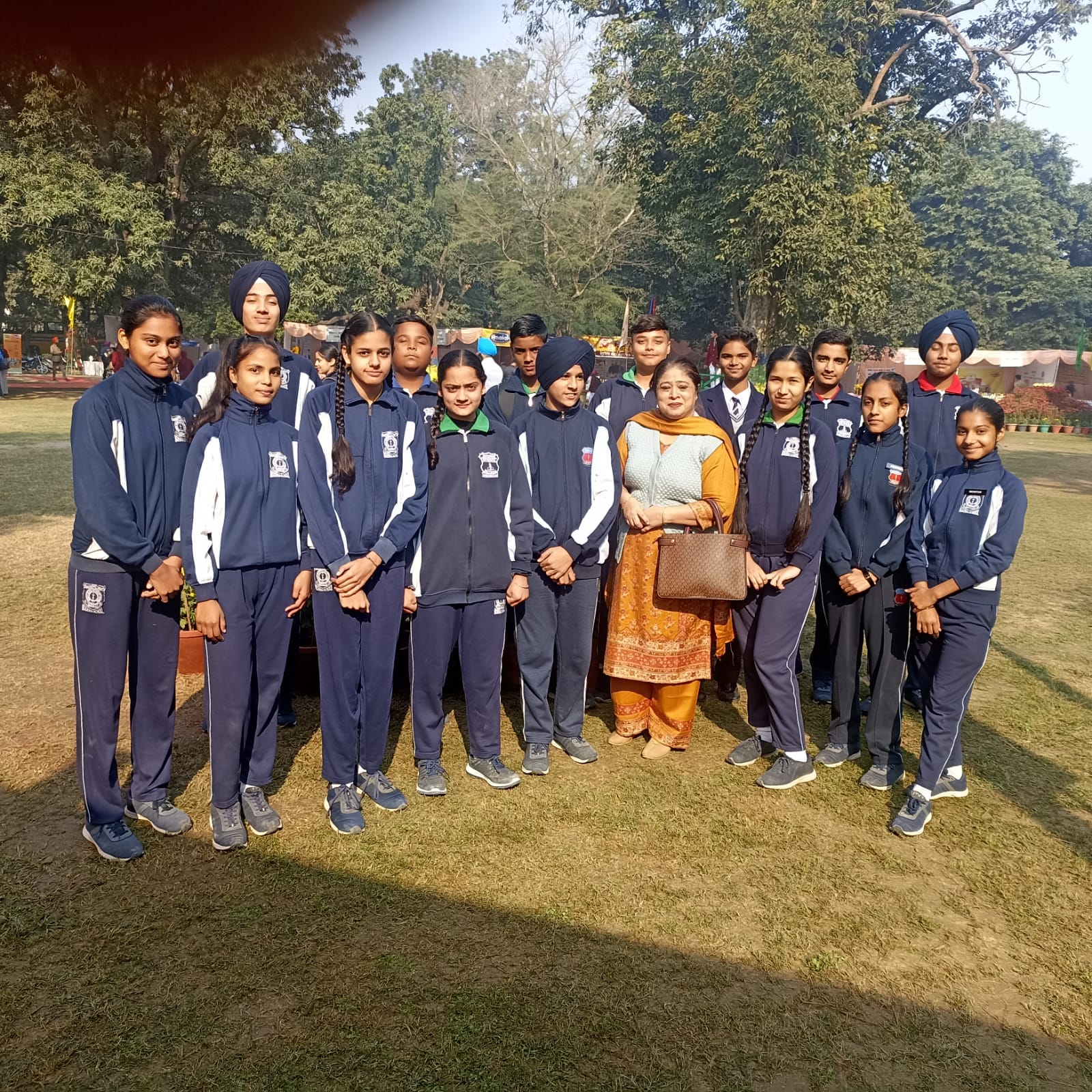 Class 11 students on a field trip to Chandigarh at Modern Senior Secondary School, Patiala - image 8