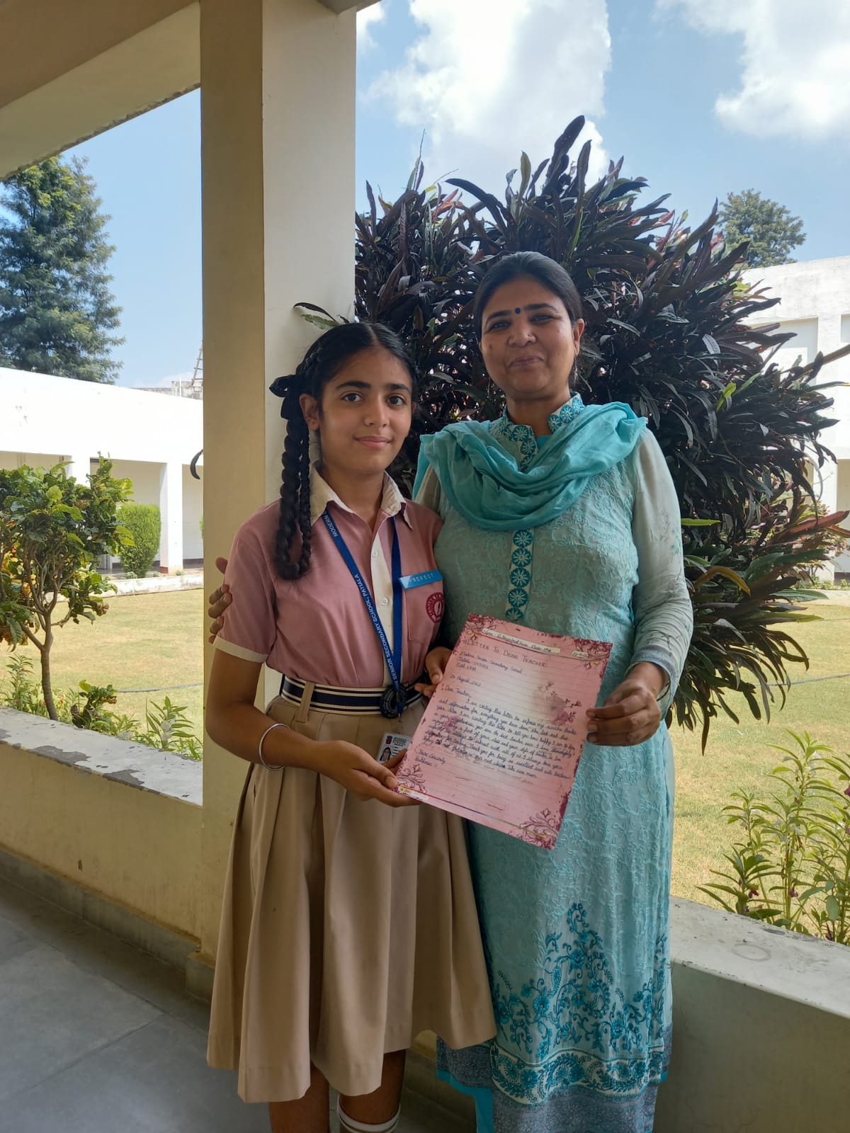 Saluting Gandhiji at Modern Senior Secondary School, Patiala - image 4