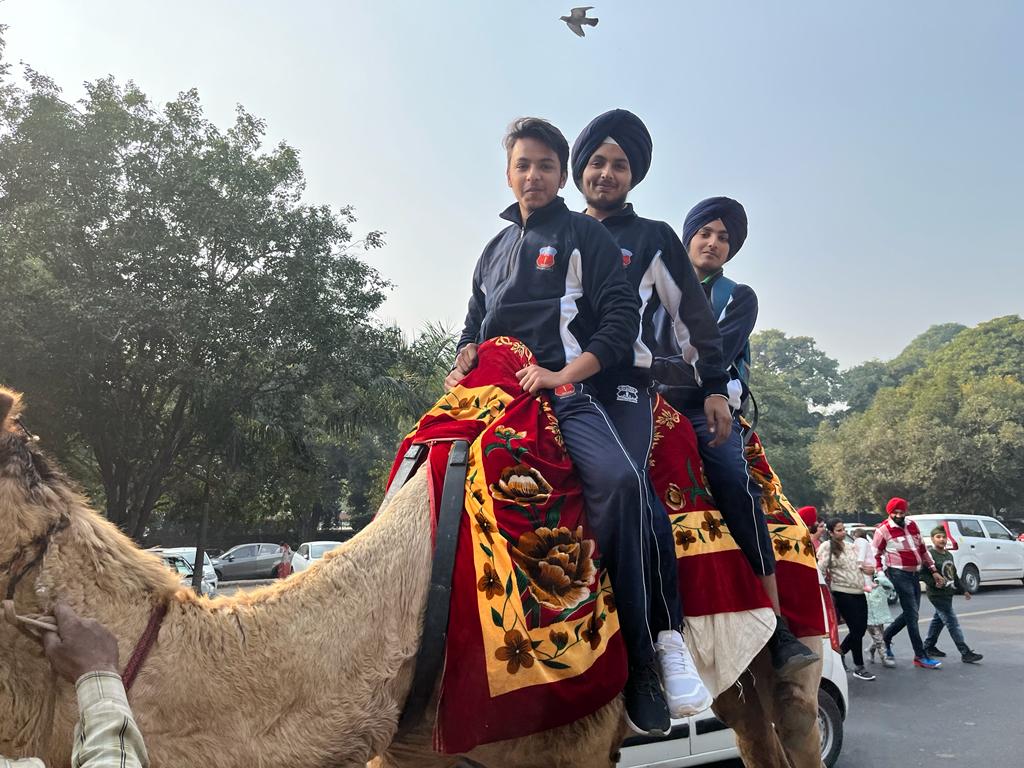 Class 11 students on a field trip to Chandigarh at Modern Senior Secondary School, Patiala - image 2