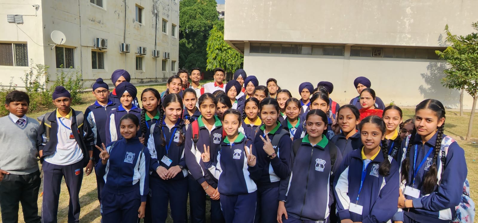 Field Visit to Punjabi University Botanical Gardens at Modern Senior Secondary School, Patiala